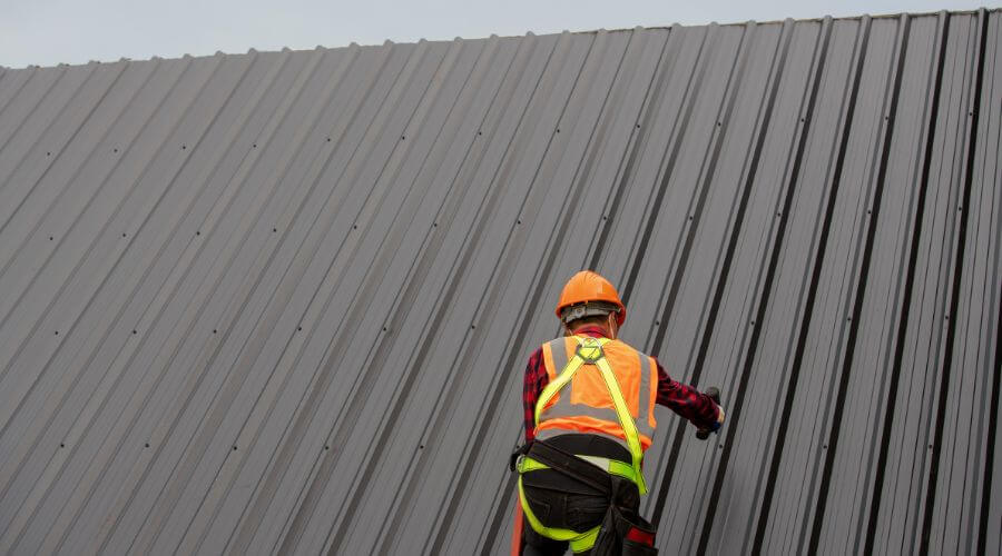 Professional metal roof installation services in Boss, MO