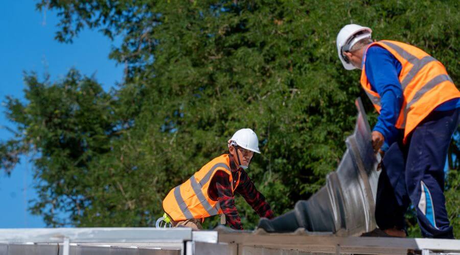 Professional metal roof installation in Boss, MO